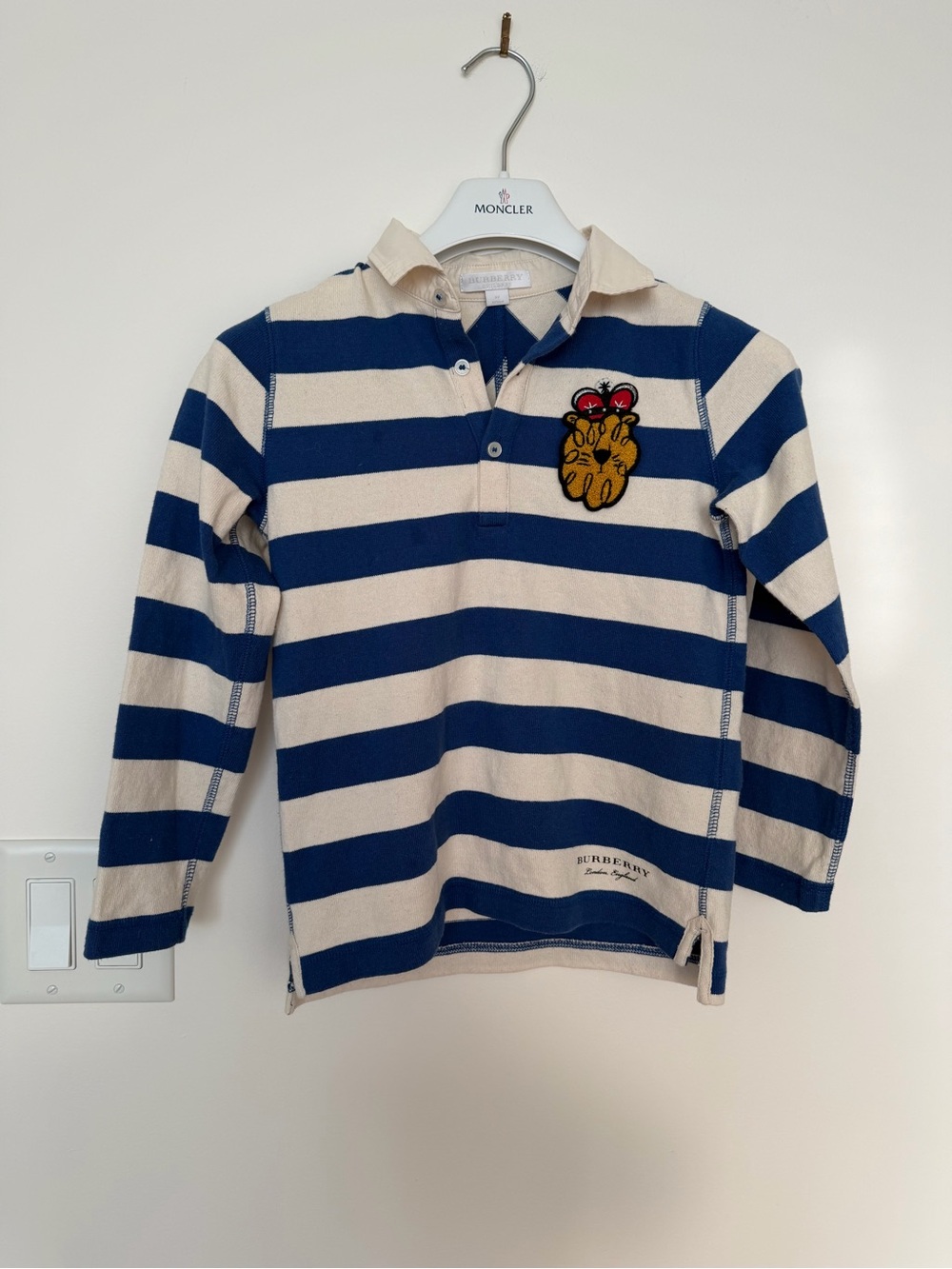 Burberry Long-Sleeve Polo for Kids